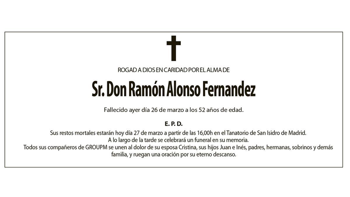 Ramón Alonso Fernandez