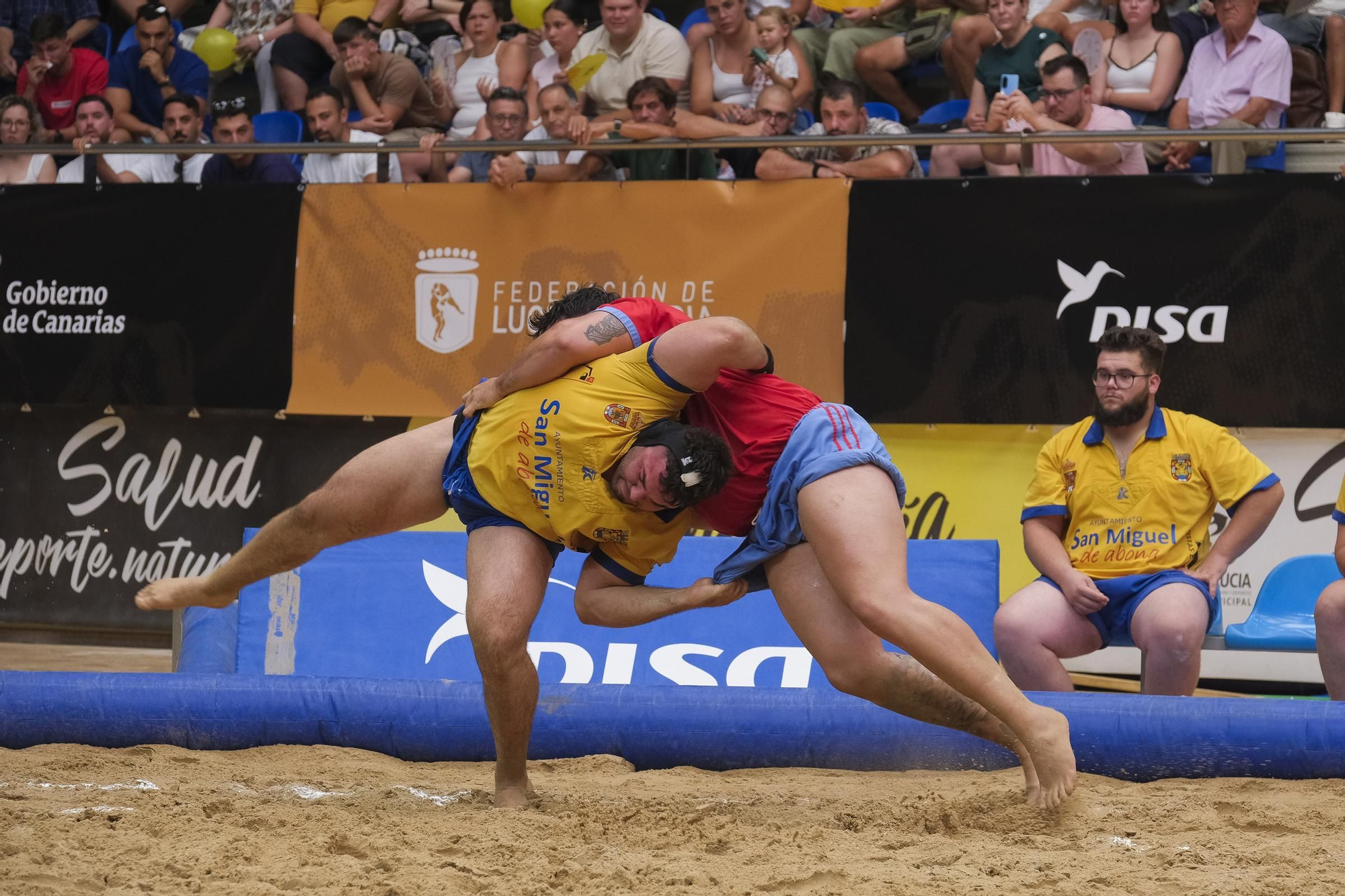Final del torneo DISA Gobierno de Canarias de Lucha