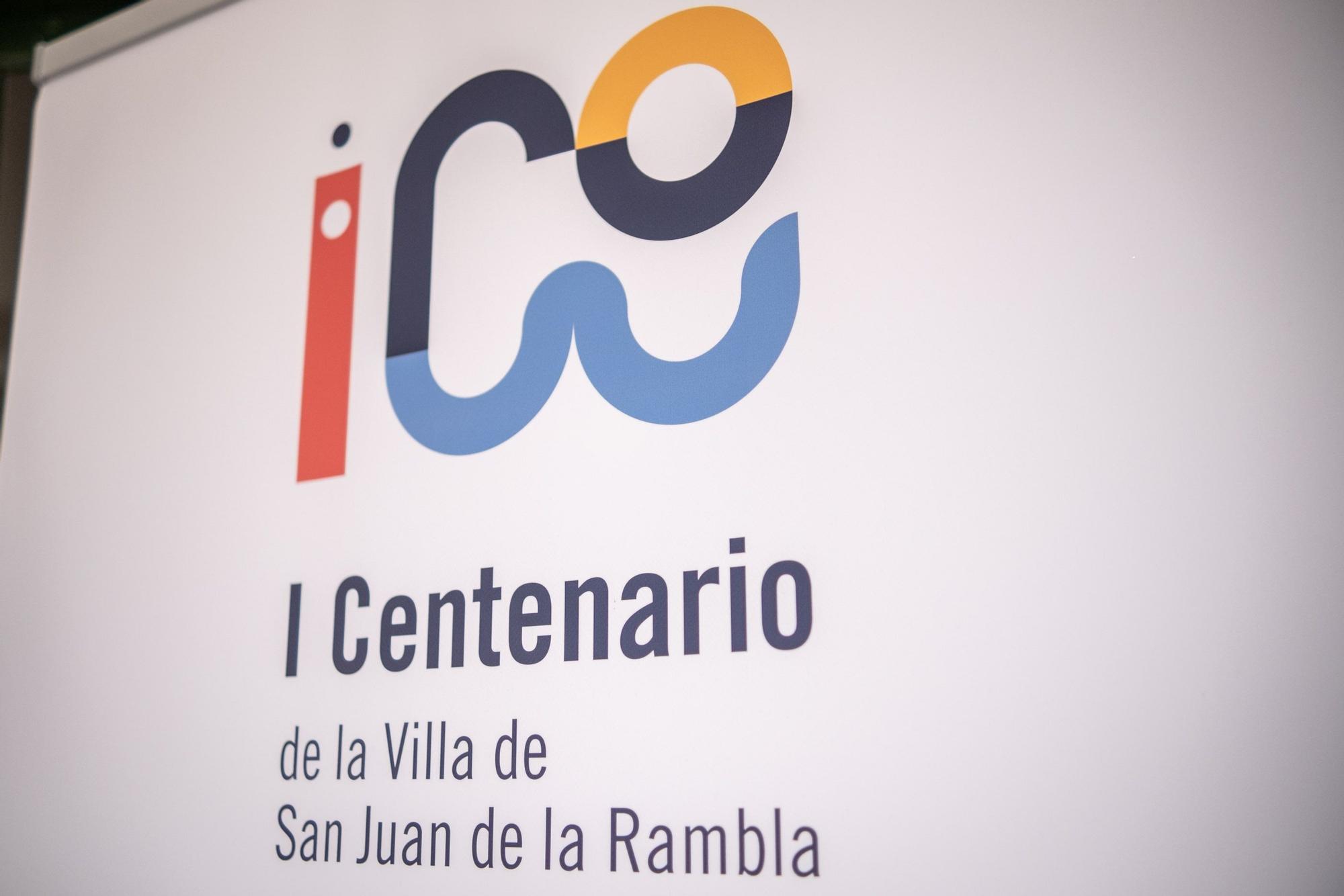 Presentación del Centenario de la Declaración de Villa de San Juan de la Rambla