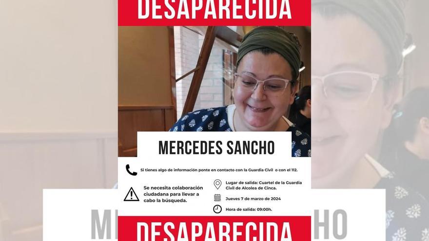 Localizado sin vida el cuerpo de Mercedes Sancho, la desaparecida de Albalate de Cinca