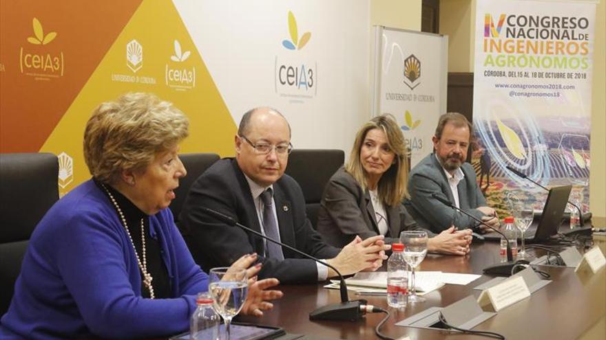 Más de 700 ingenieros agrónomos se darán cita en octubre en Córdoba