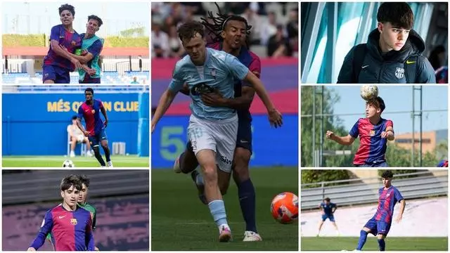 Los seis laterales derechos más prometedores de la cantera del FC Barcelona