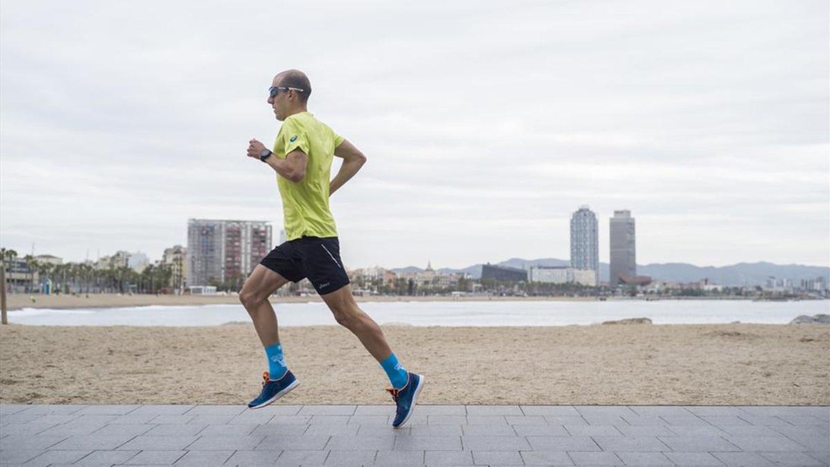 Fernando Alarza entrenado en Barcelona