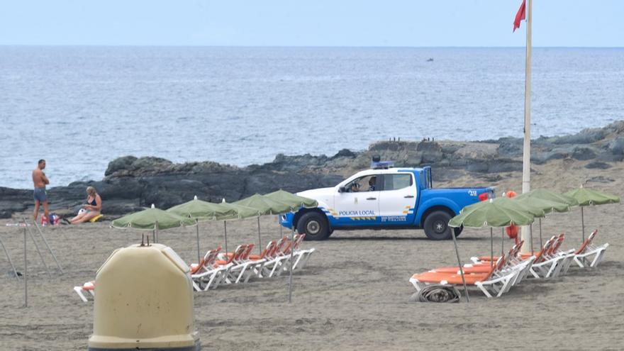 Playa de San Agustín, en San Bartolomé de Tirajana