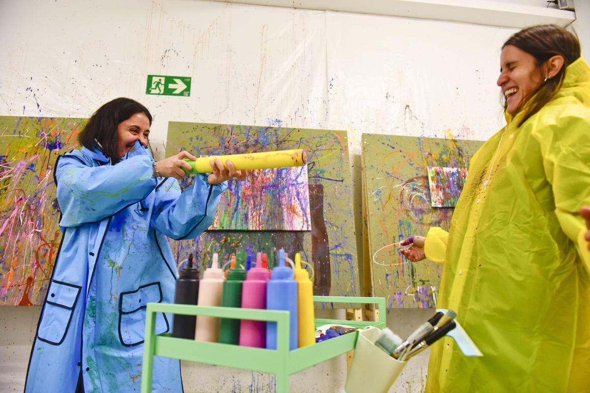 Mancharte, el primer Splatter Room de A Coruña.
