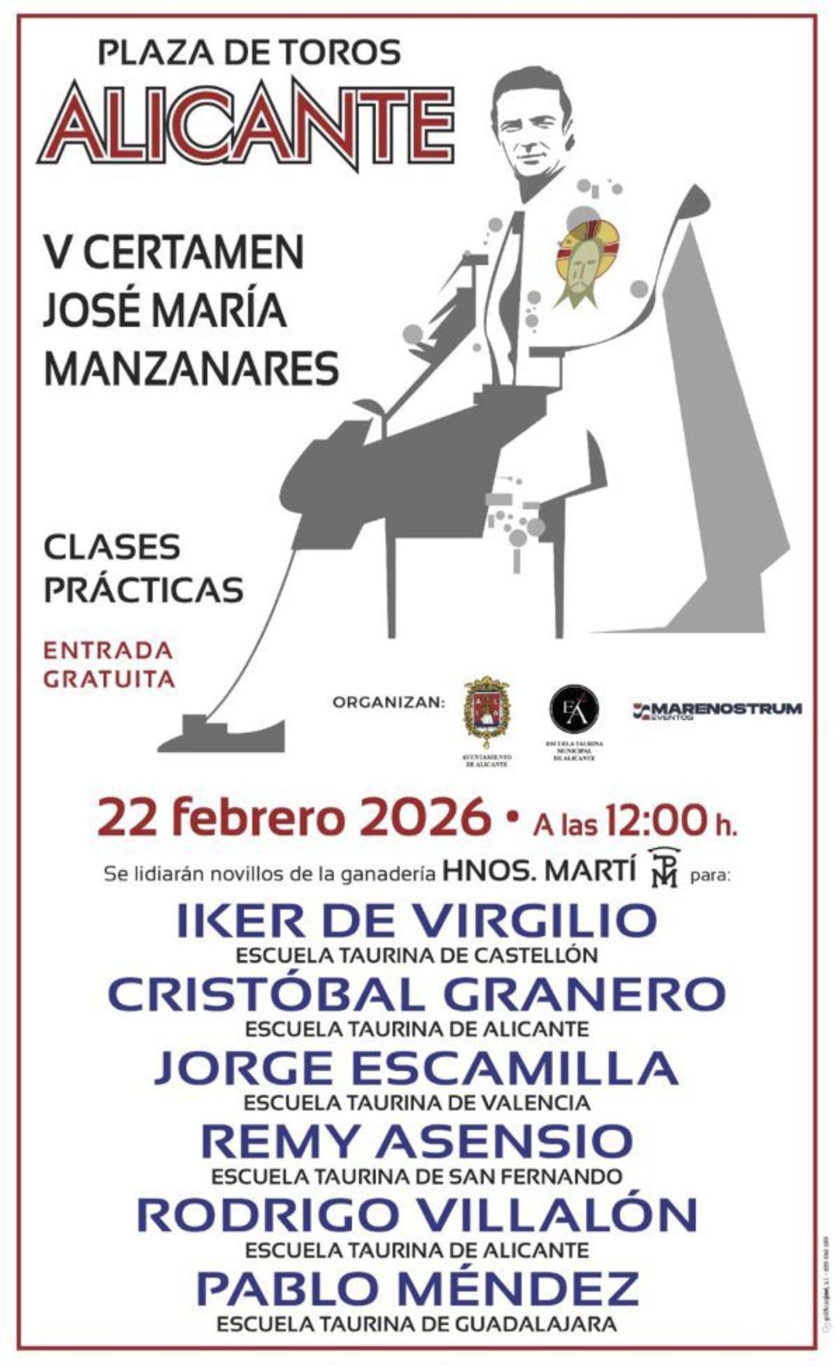 Cartel del certamen. | INFORMACIÓN