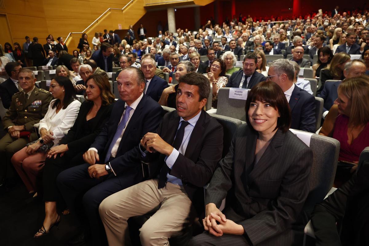 Carlos Mazón y Diana Morant en la Noche de la Economía Valenciana
