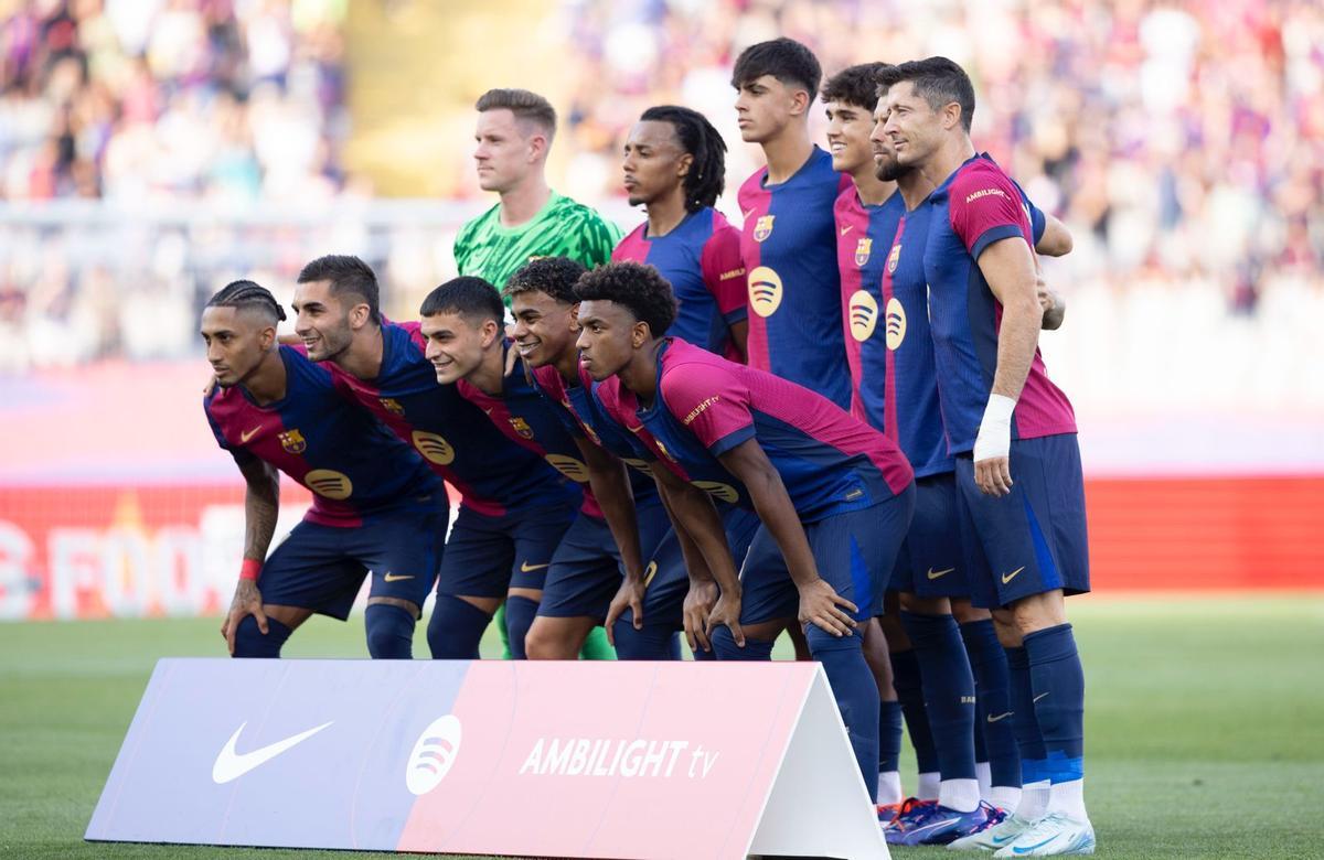 FC Barcelona - Athletic Club, el partido de la jornada 2 de LaLiga EA Sports, en imágenes.