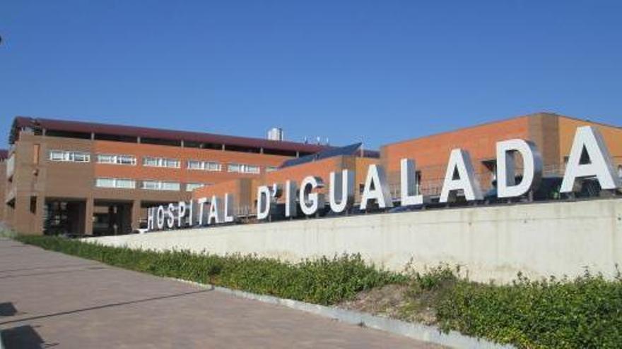 Entrada de l&#039;Hospital d&#039;Igualada