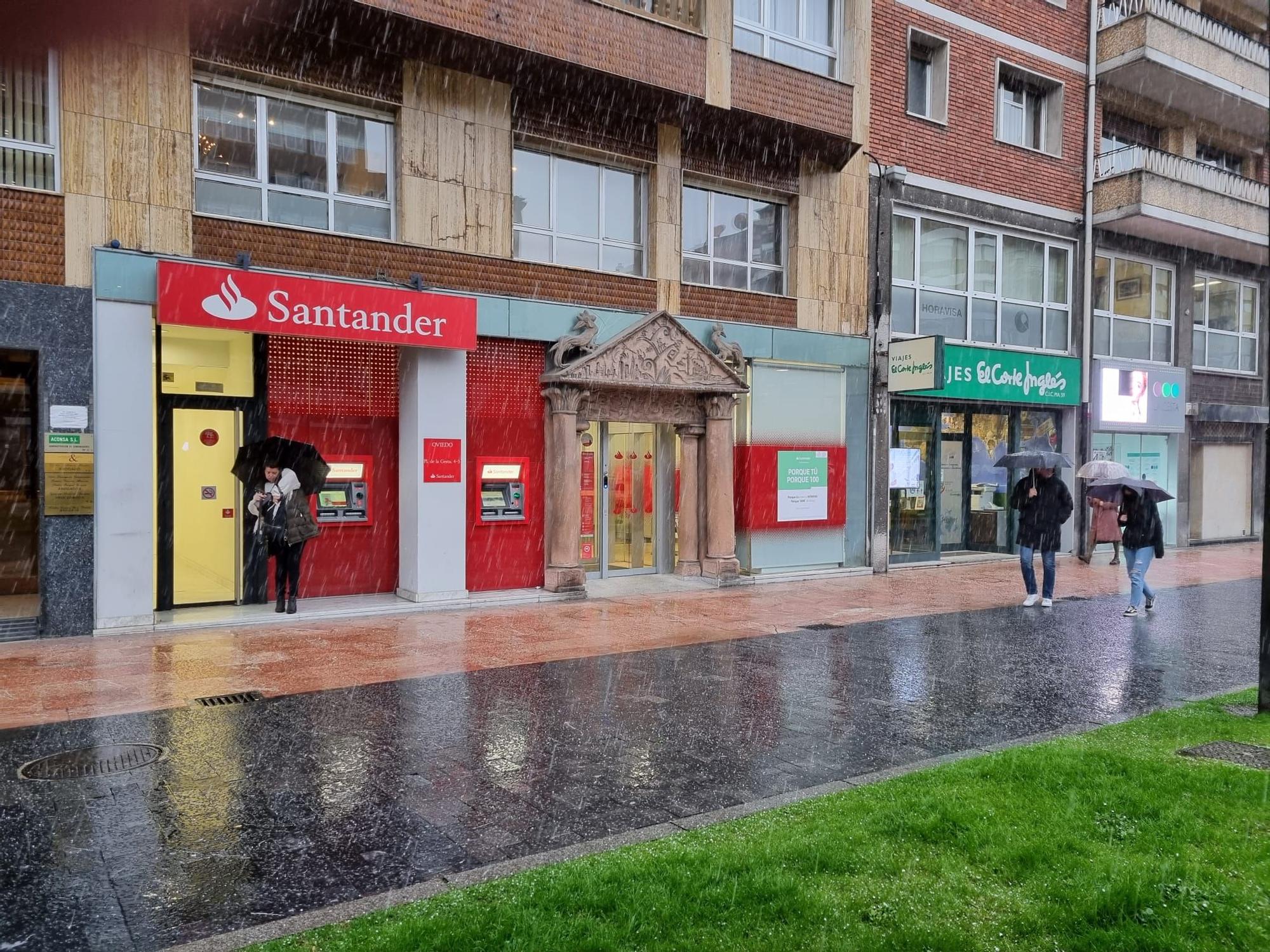 EN IMÁGENES: Asturias se enfrenta a un temporal de frío y nieve en abril