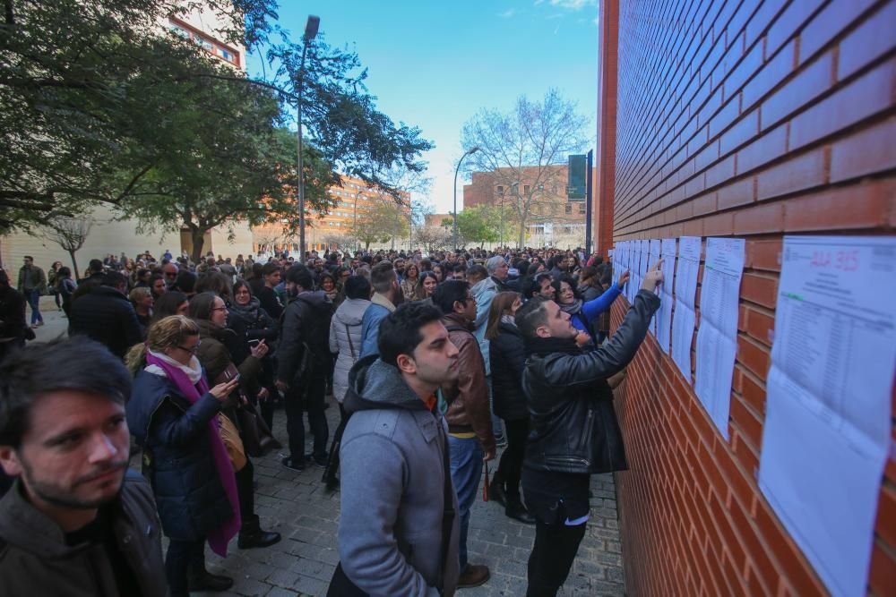 Examen de MIR y otras especialidades en Valencia