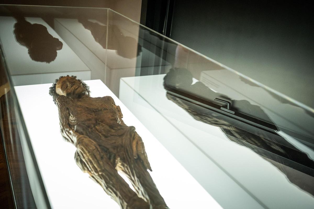 Réplica de la momia de Erques