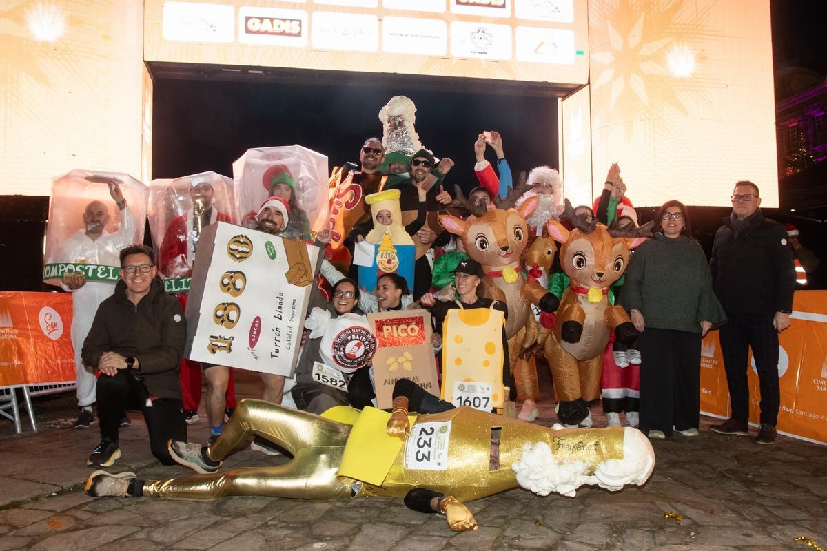 Gran ambiente en la San Silvestre de Santiago