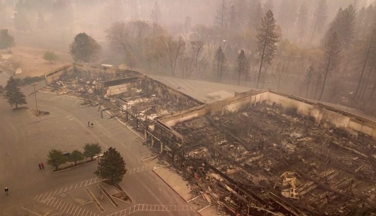 El devastador incendio de California, en imágenes