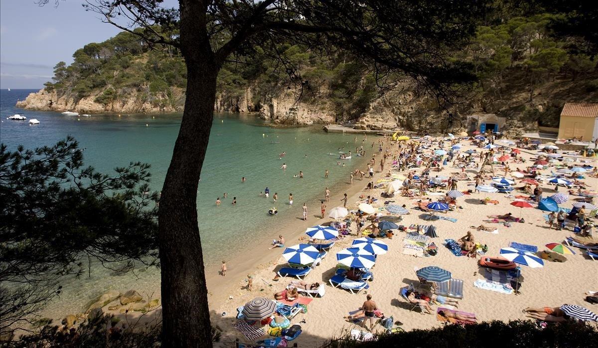 Cala de Aiguablava, en Begur. 