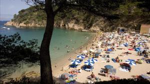 Cala de Aiguablava, en Begur. 