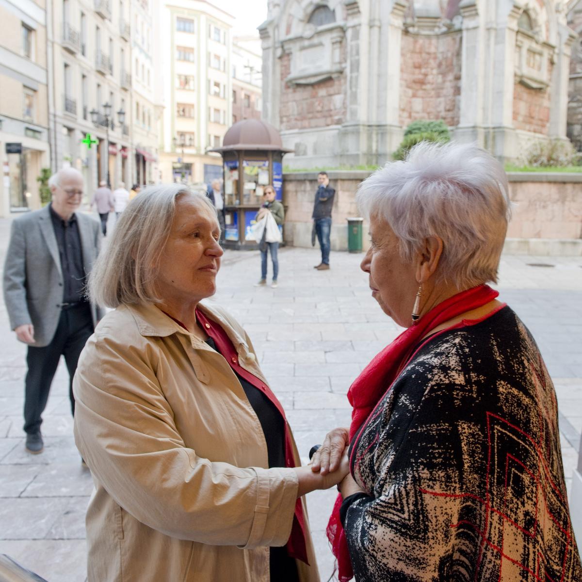 Conchita Quirós, son Saskia Sassen.