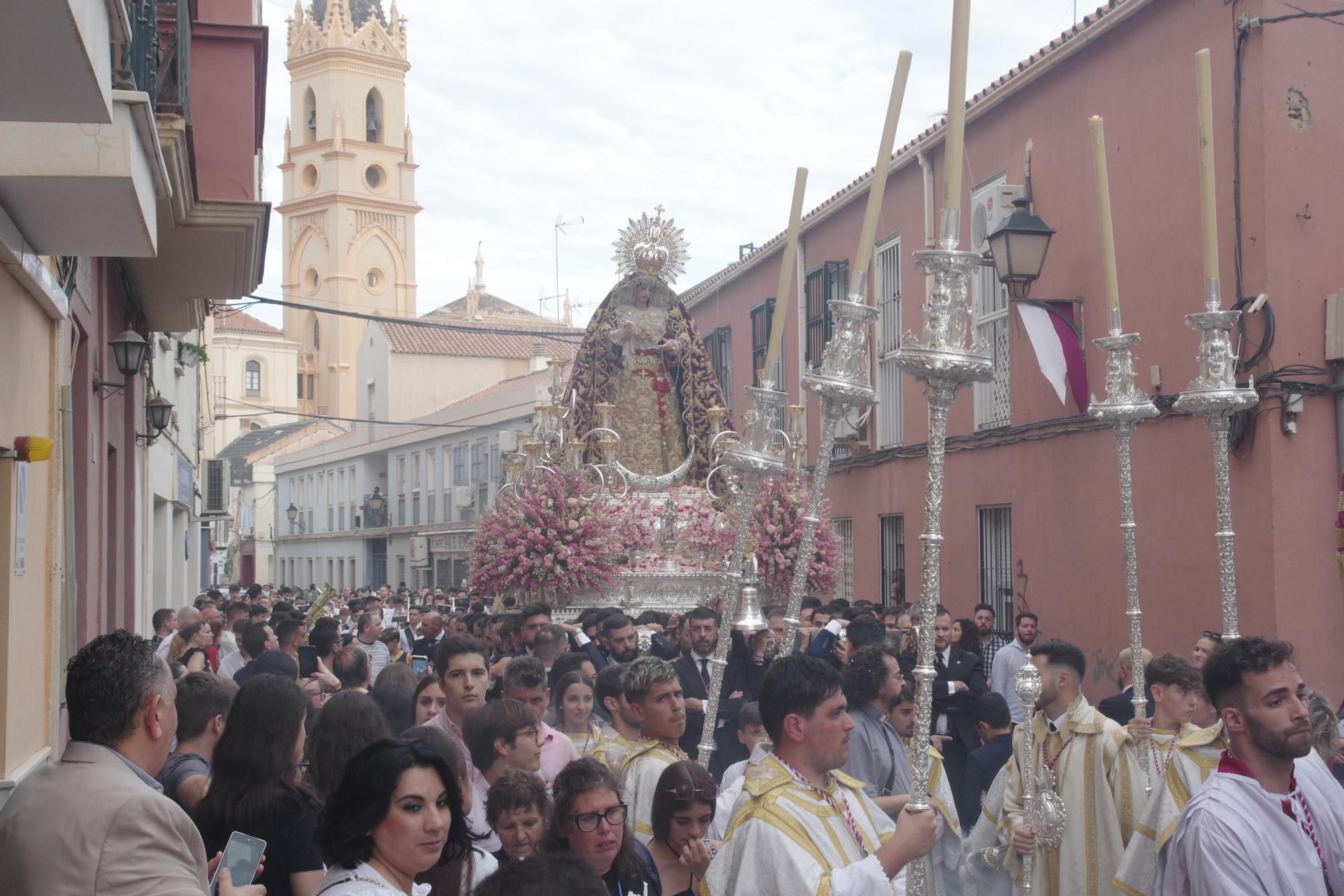 La procesión de la Virgen de la Trinidad 2023, en imágenes