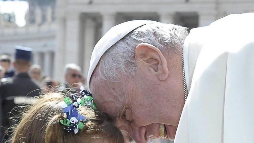 El Papa, con Lizzy.