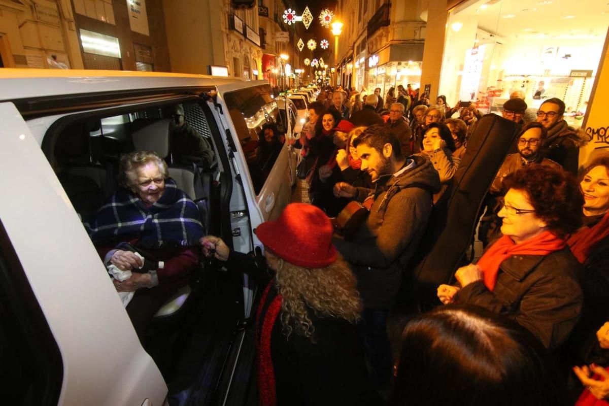 Los Taxistas ponen corazón a la Navidad