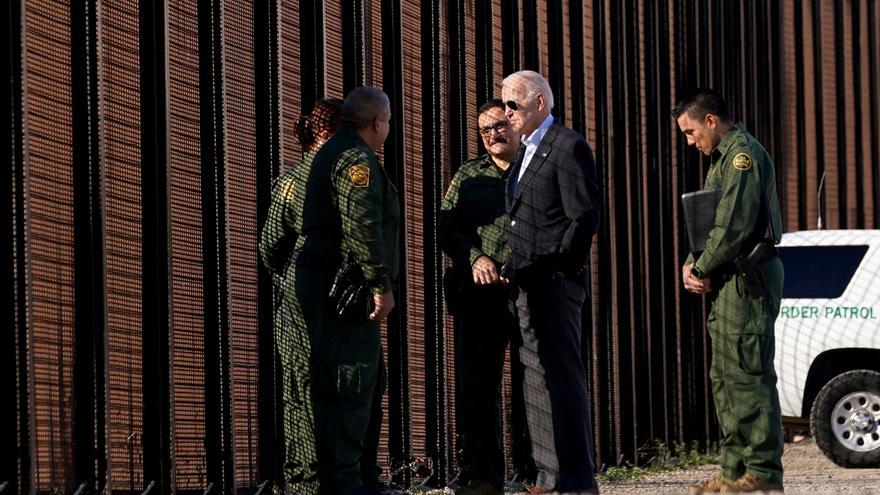 Biden visita la frontera de México por primera vez como presidente