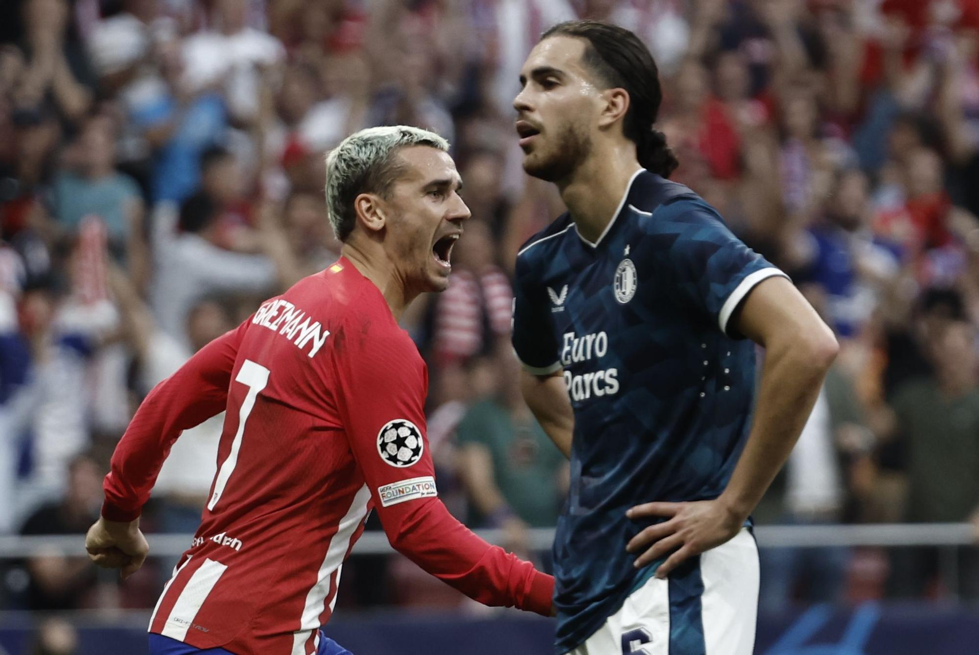 Champions League | Atlético de Madrid - Feyenoord, en imágenes