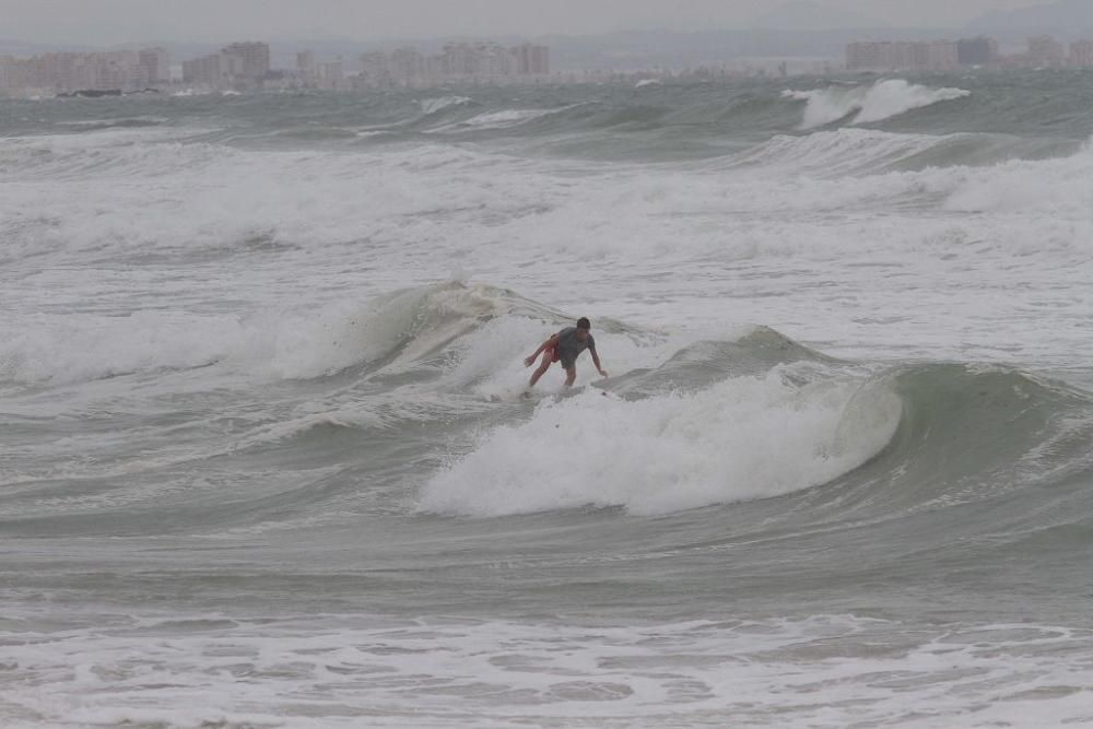 Temporal en Cabo de Palos y La Manga