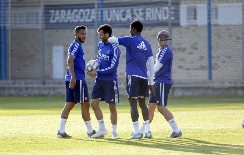 Entrenamiento del Real Zaragoza del 29 de octubre