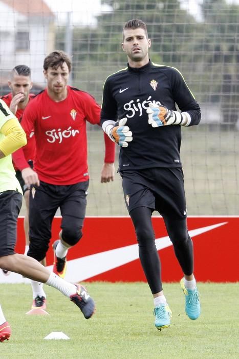 Entrenamiento del Sporting