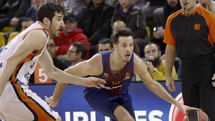 El base francés del FC Barcelona Lassa Thomas Heurtel