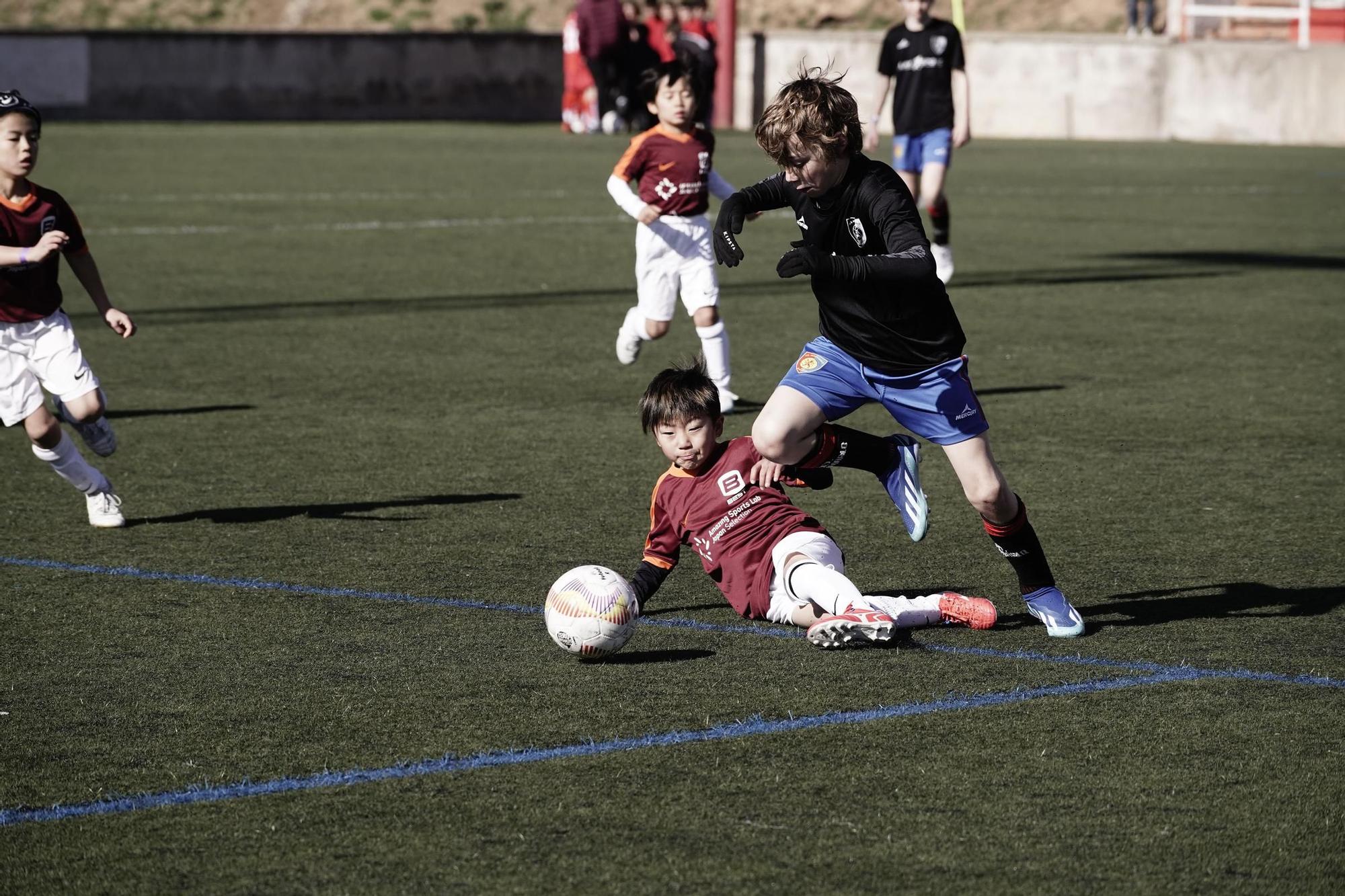 Imatges de la desena edició del torneig Ciutat de Berga de futbol-7 benjamí