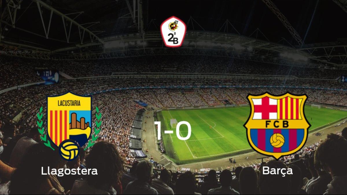 Los tres puntos se quedan en casa: Llagostera 1-0 Barcelona B
