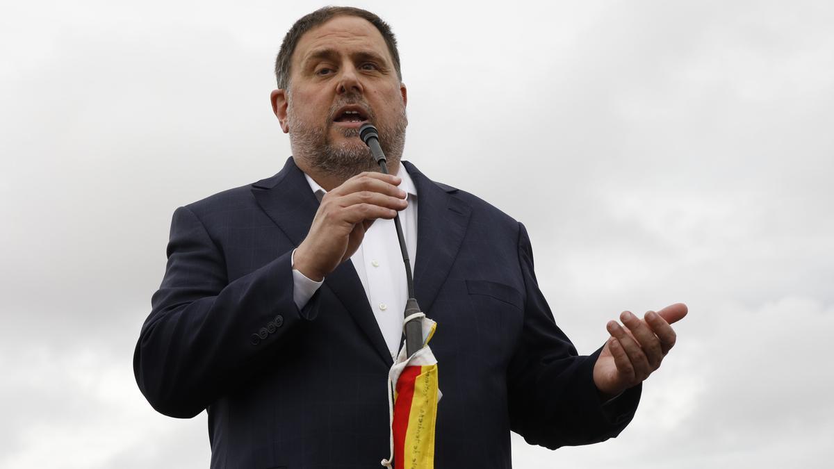 El exvicepresidente de la Generalitat y líder de ERC, Oriol Junqueras