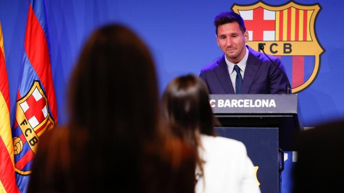 Messi: "He hecho todo lo posible para quedarme y no se pudo"