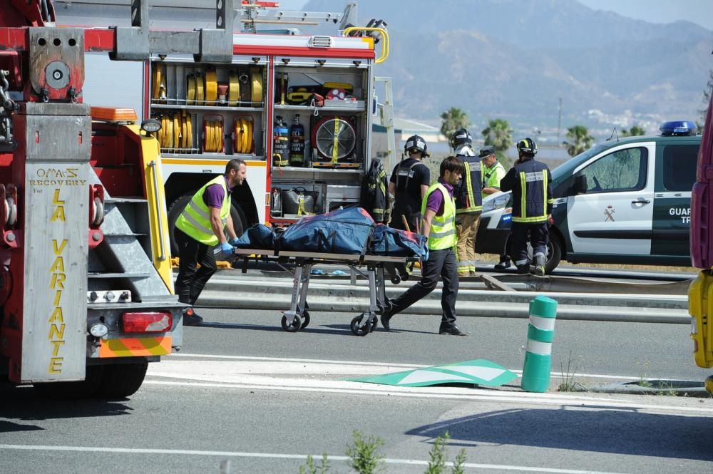 Las imágenes del accidente