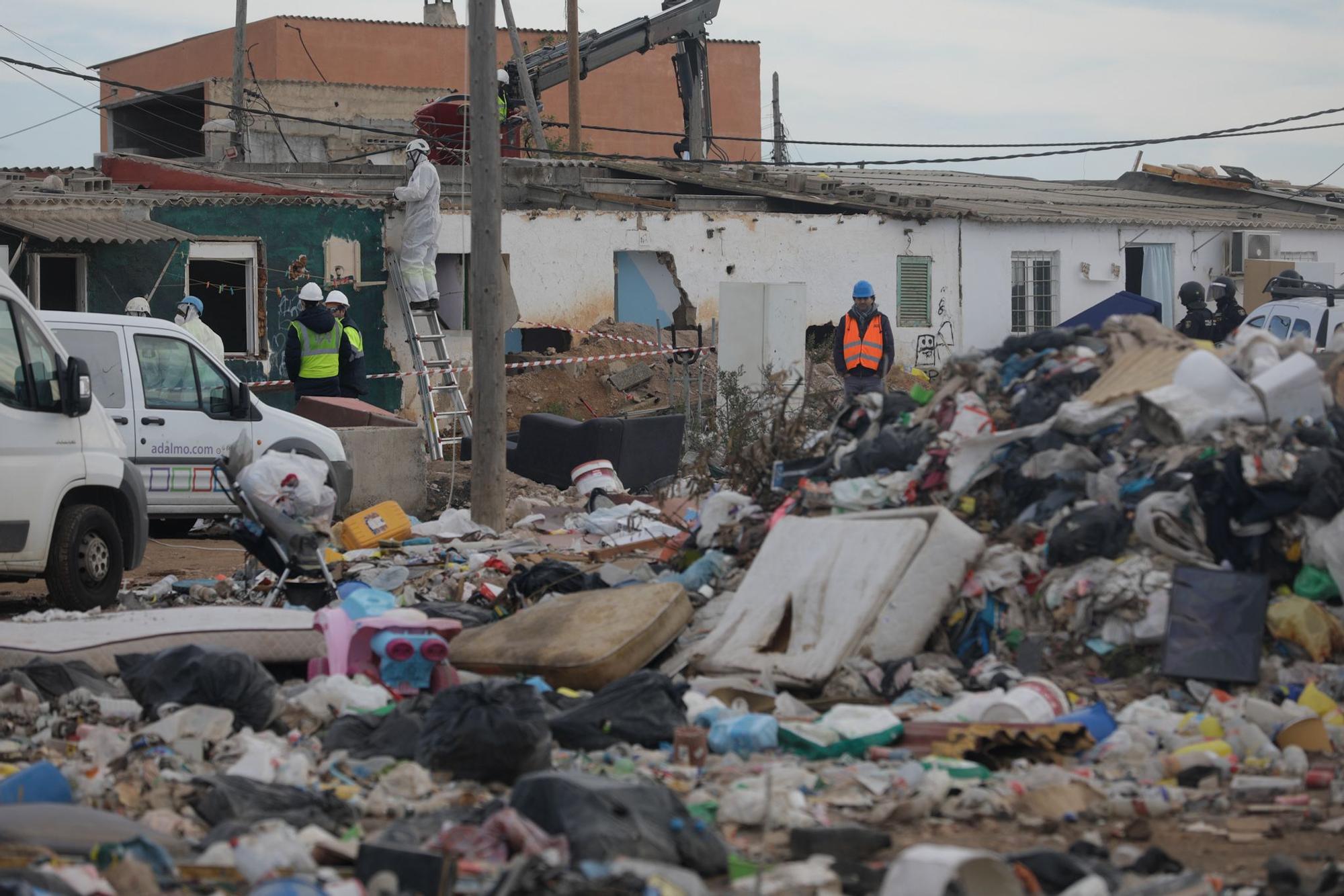 Derriban otras nuevas viviendas de Son Banya