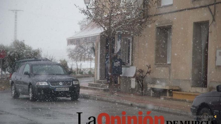 Vuelve a nevar en la Región de Murcia