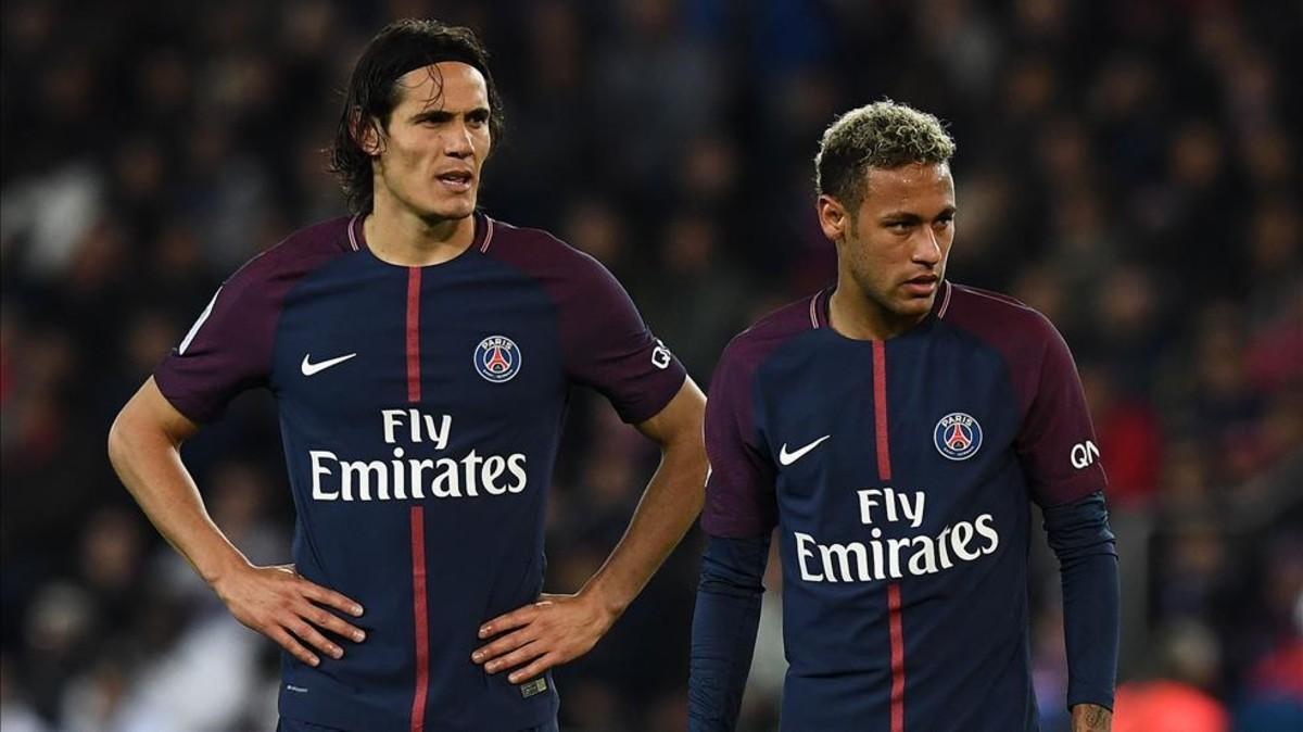 Neymar trata de apaciguar la guerra entre Neymar y Cavani