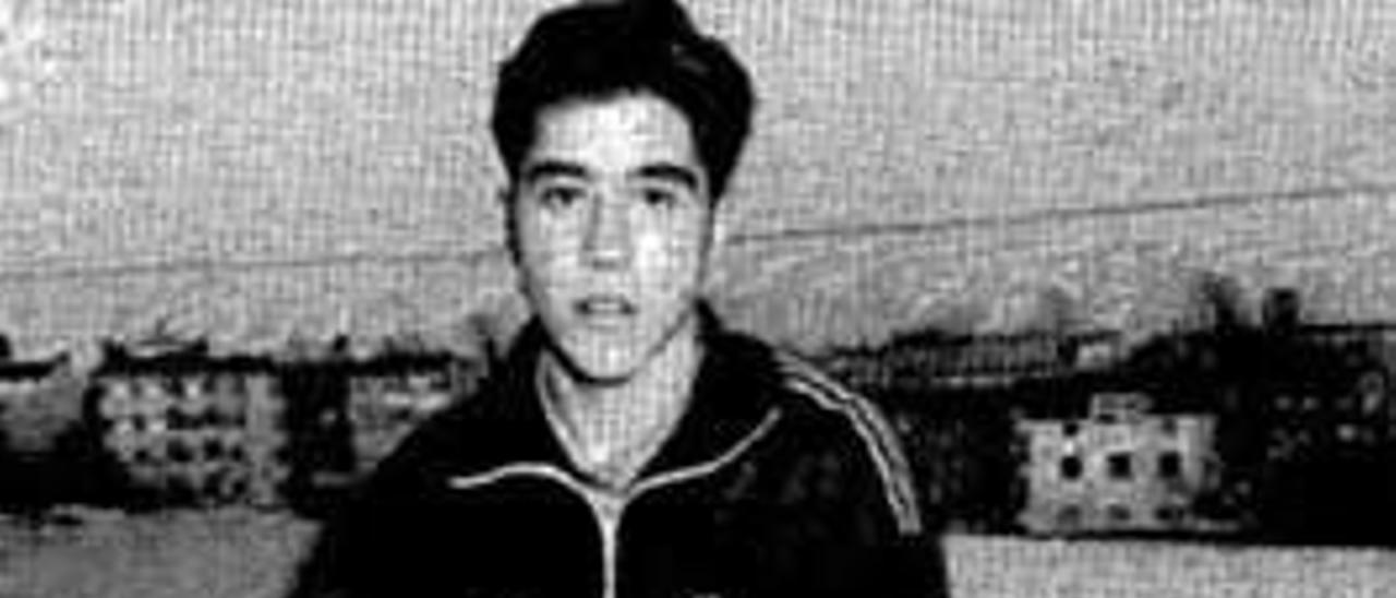 El campeón naveto, en una imagen de archivo de LA NUEVA ESPAÑA tras ganar su primer campeonato nacional en 1994.