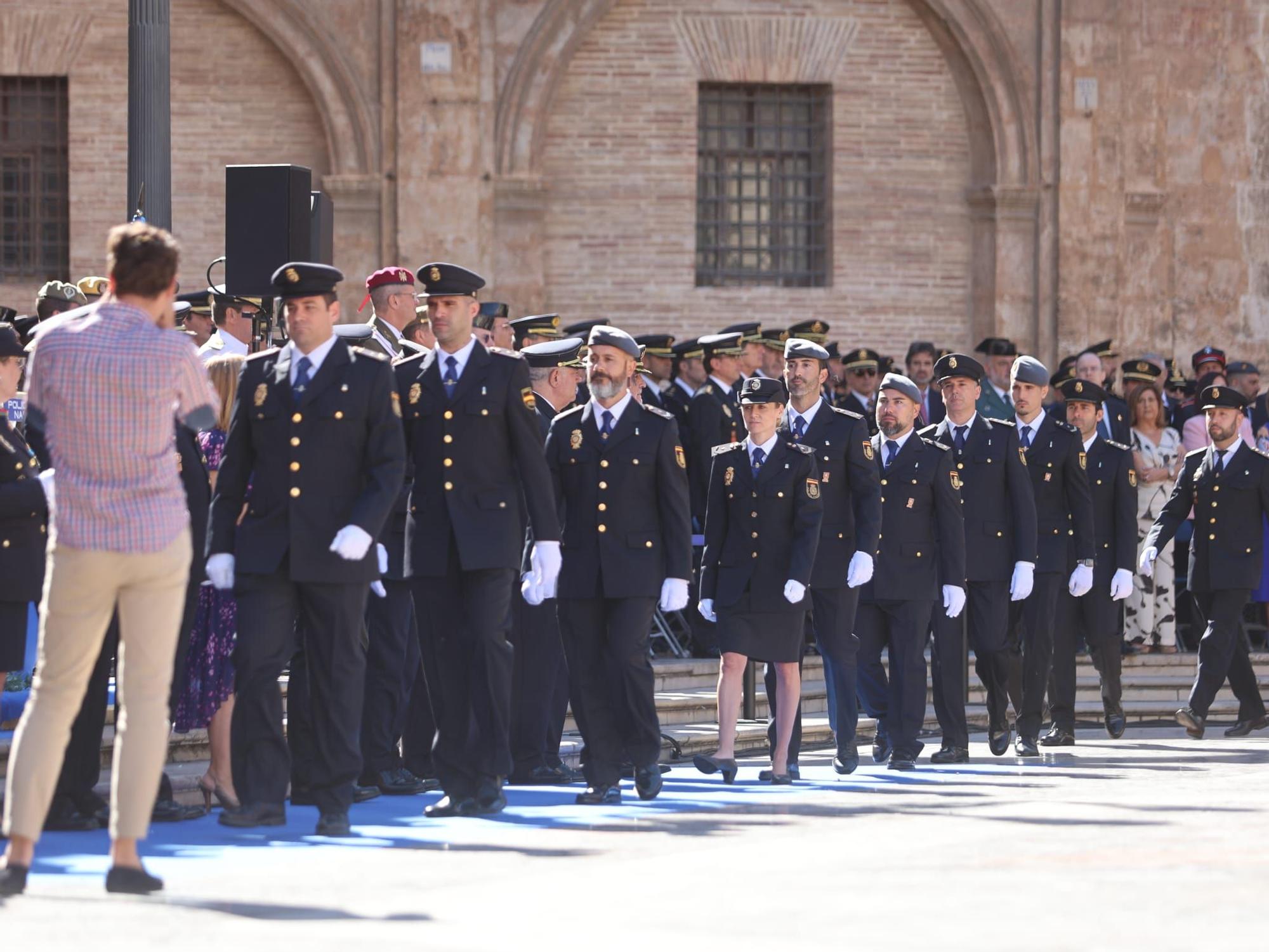 La Policía Nacional de Valencia celebra el Día de los Santos Ángeles Custodios