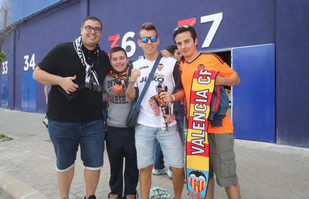 Así vive el Derbi la afición del Valencia CF