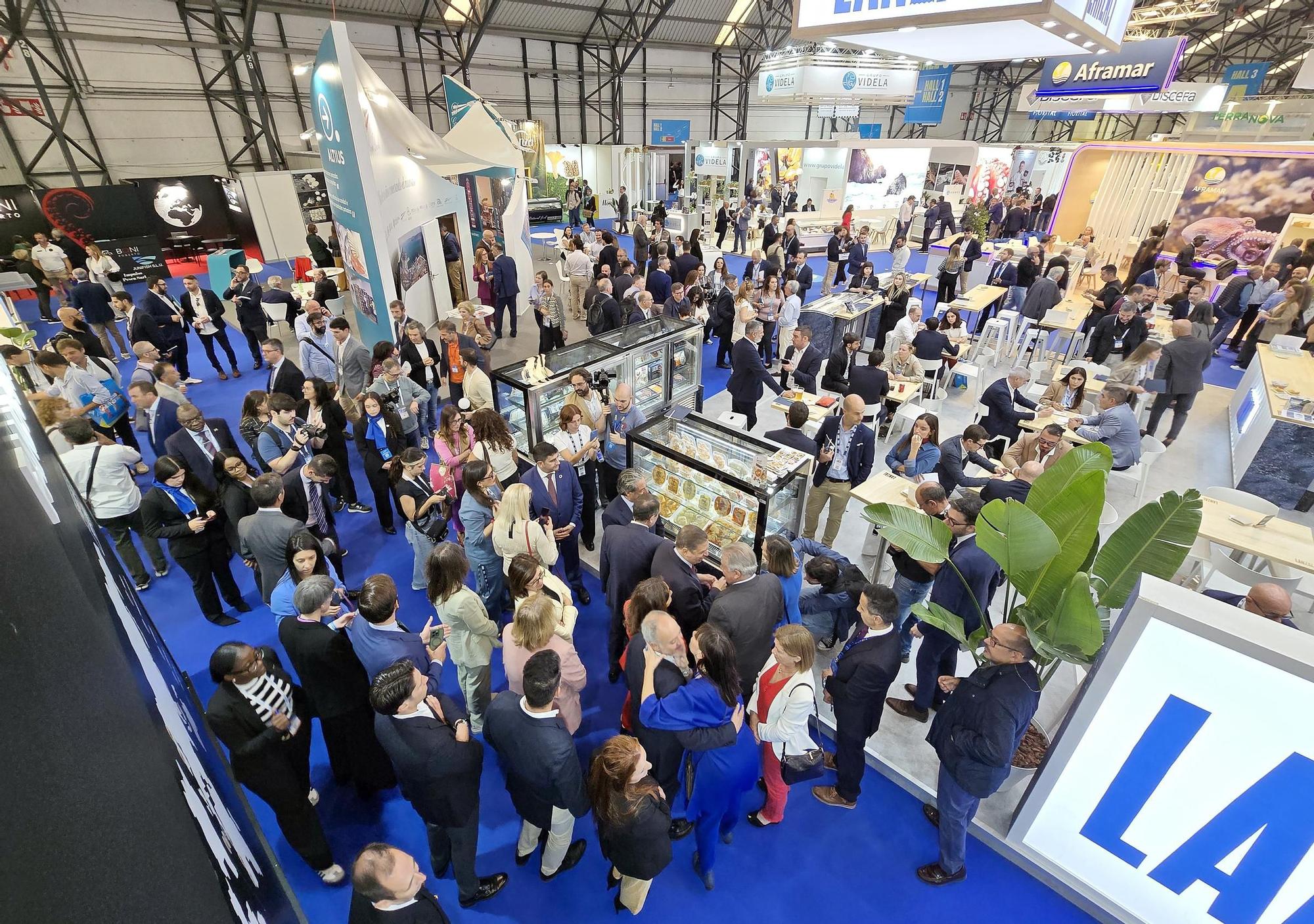 Arranca la 26.ª edición de Conxemar en Vigo: todas las imágenes de la feria