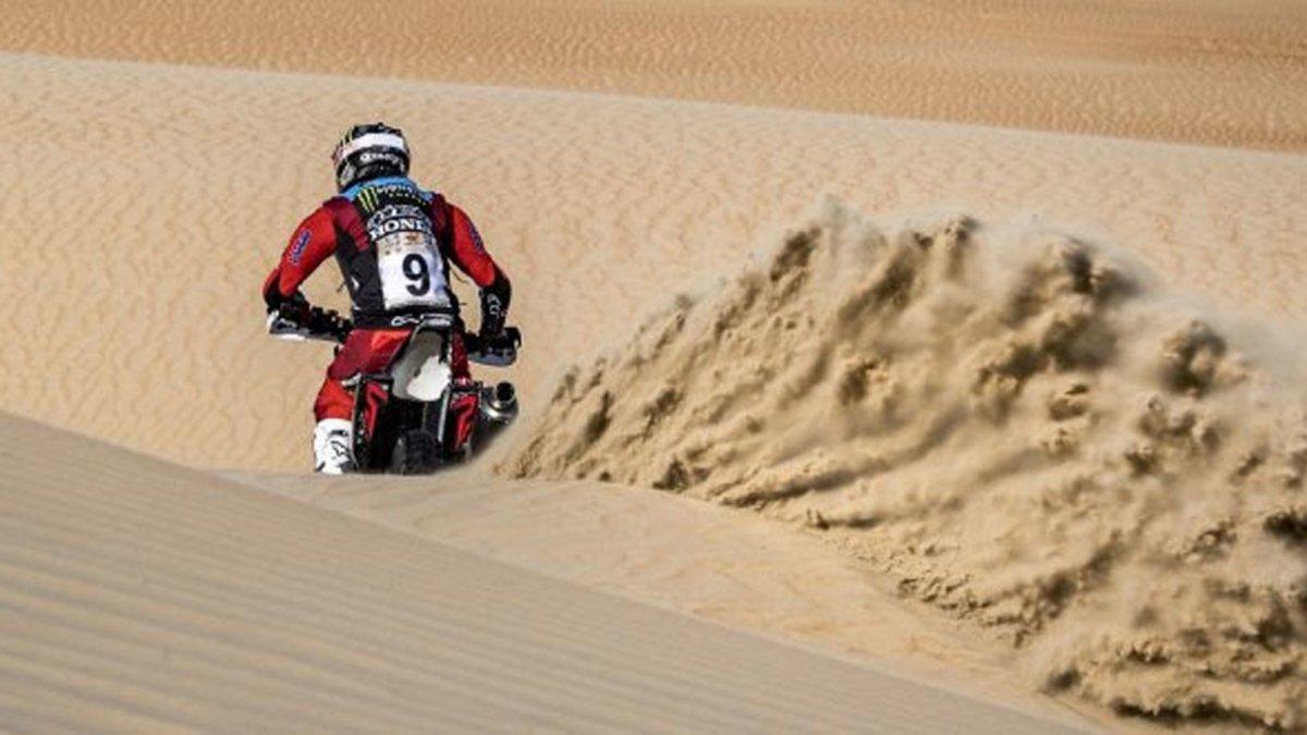 Los pilotos de Honda han brillado en las dunas de Liwa