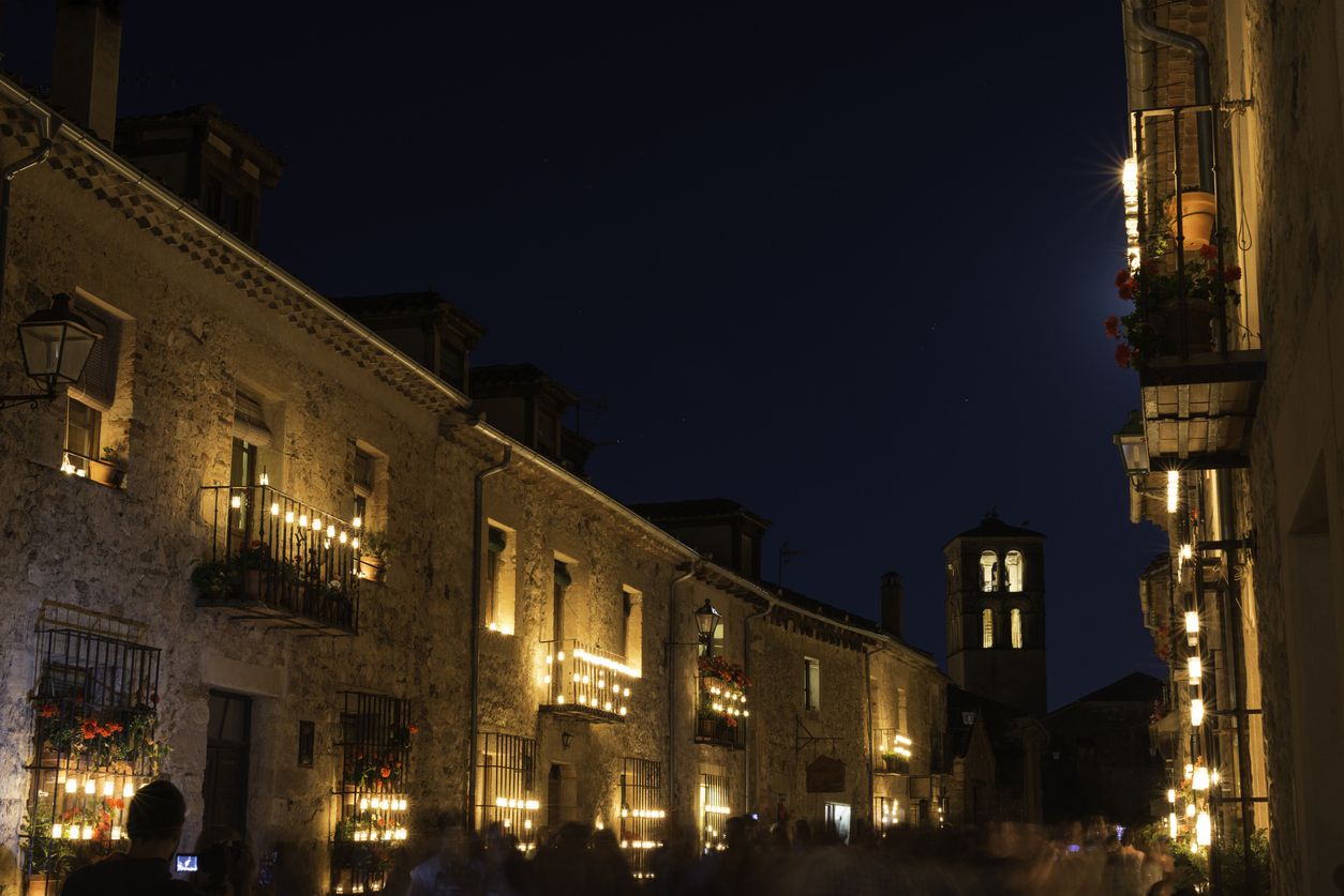Noche de las Velas, en Pedraza.