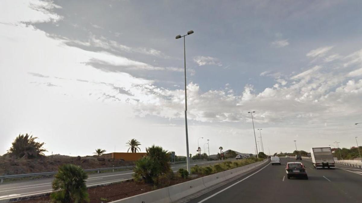 Imagen de la GC1. Km. 7