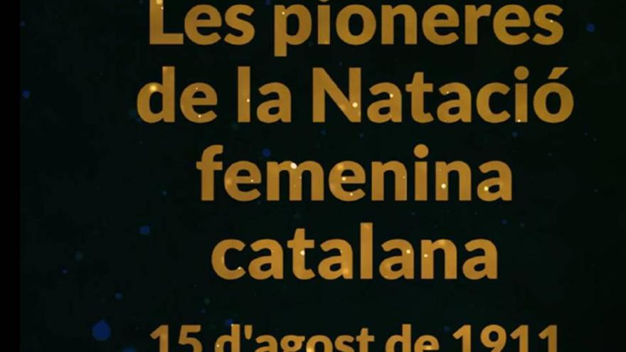 Momento #100FCN Las pioneras de la natación catalana femenina