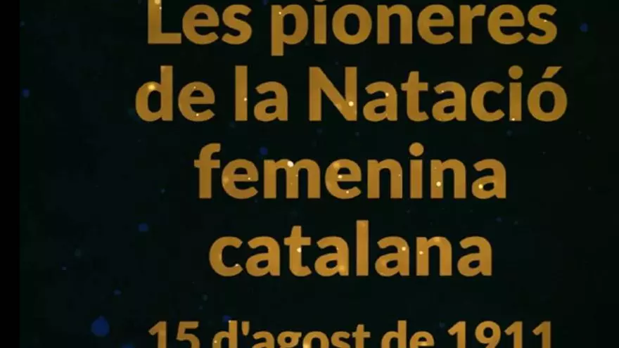 Momento #100FCN Las pioneras de la natación catalana femenina