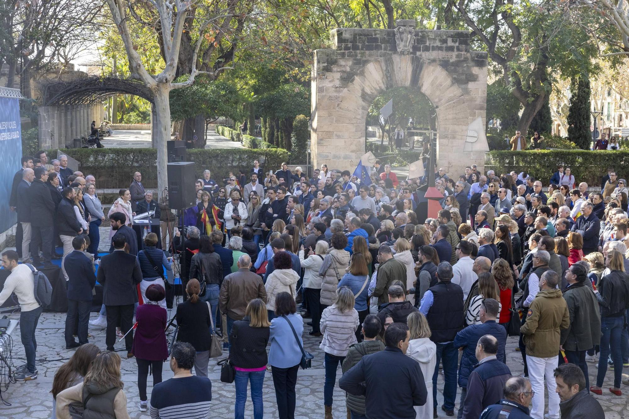 Alcaldes del PP de Baleares contra la amnistía