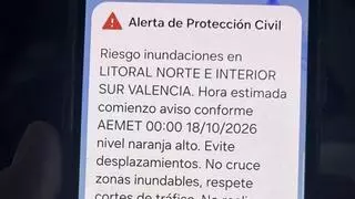 ¿Qué significa el nivel de aviso naranja 'alto' que la Generalitat ha incluído en el Es-Alert?