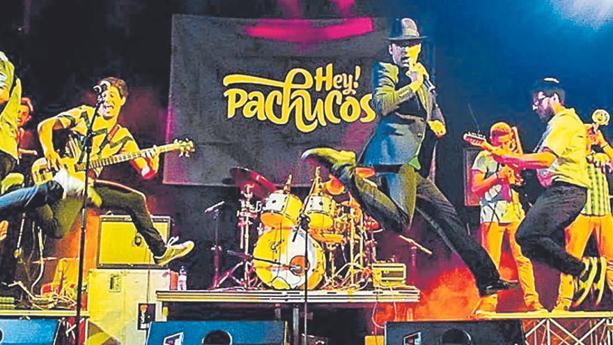 Hey Pachucos és un dels grups protagonistes del concert de demà a la nit, juntament amb Pepet i Marieta